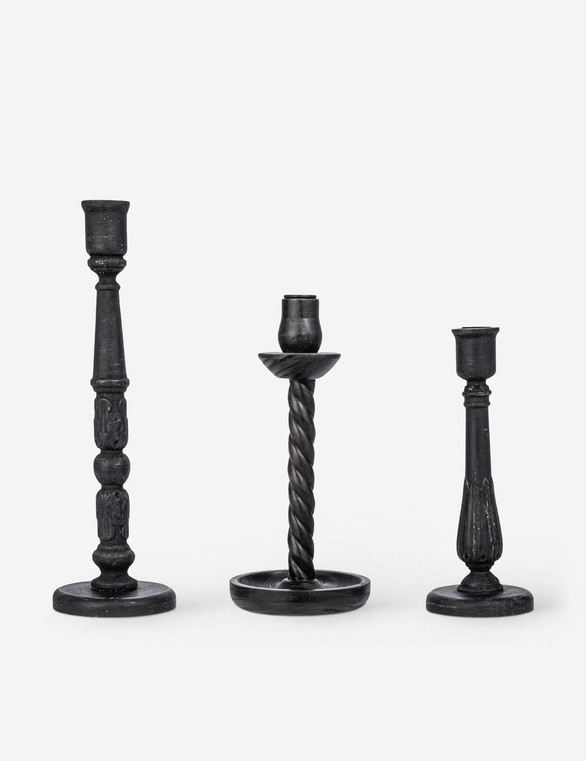 Tenebre Taper Candle Holders (Set of 3)