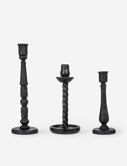 Tenebre Taper Candle Holders (Set of 3)