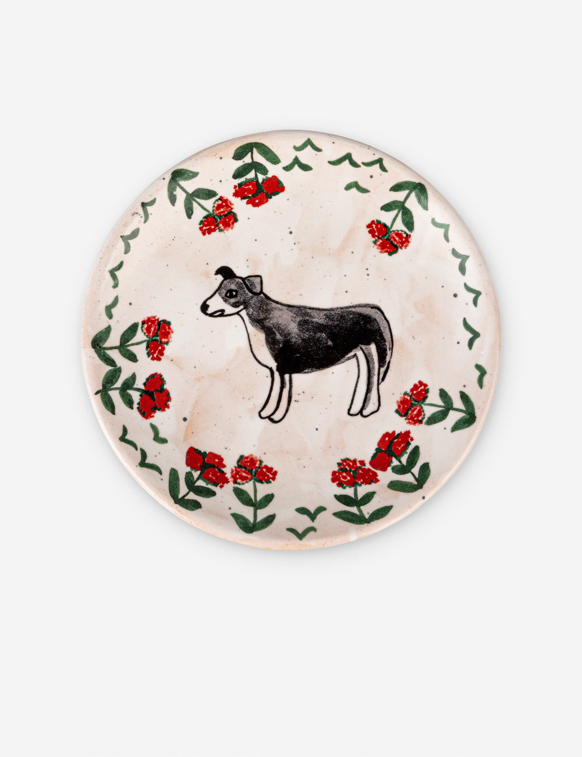 Dalary Hand-Painted Plates (Set of 4)