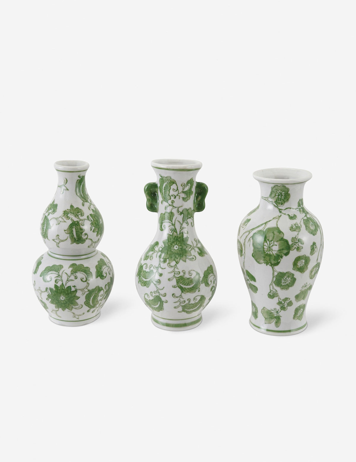Quito Hand-Painted Vases (Set of 3)