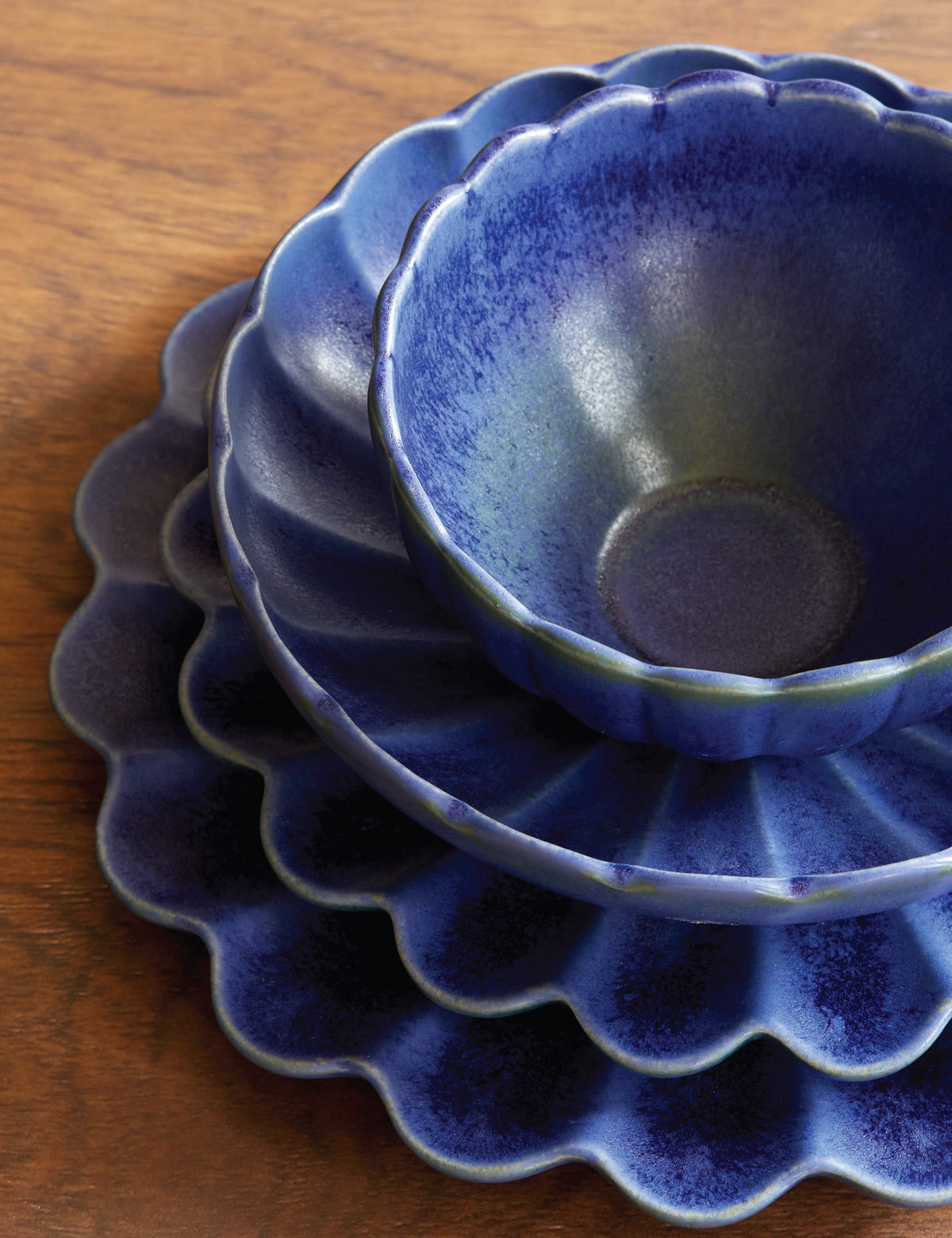 Dahlia Stoneware Dinnerware by Lemieux et Cie