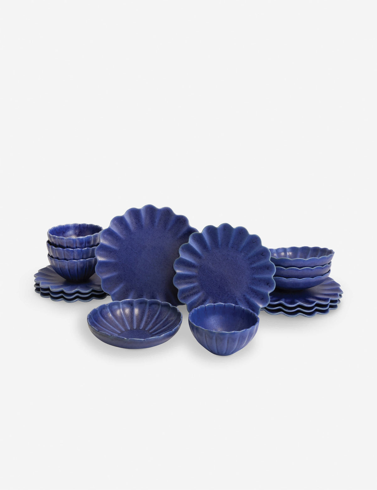 Dahlia Stoneware Dinnerware by Lemieux et Cie