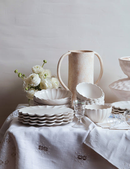 Dahlia Stoneware Dinnerware by Lemieux et Cie