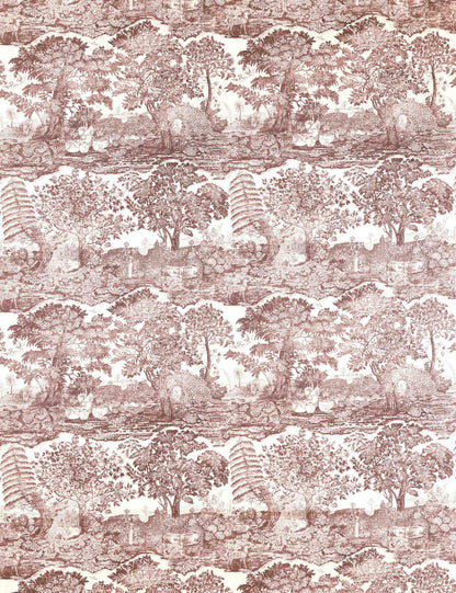 Highgrove Toile Linen-Blend Fabric by Sanderson