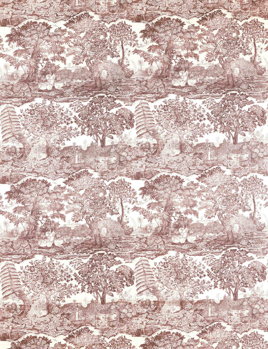 Highgrove Toile Linen-Blend Fabric by Sanderson