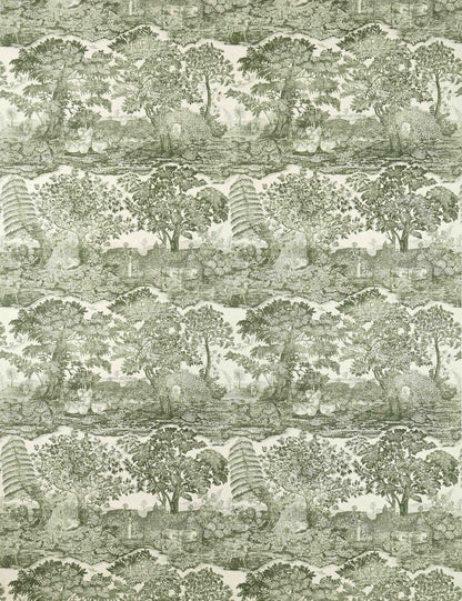Highgrove Toile Linen-Blend Fabric by Sanderson