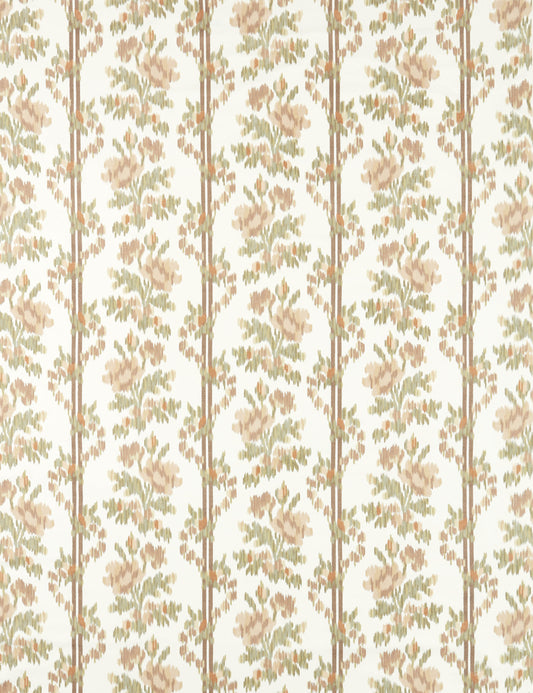 Apothecary Rose Cotton Fabric by Sanderson