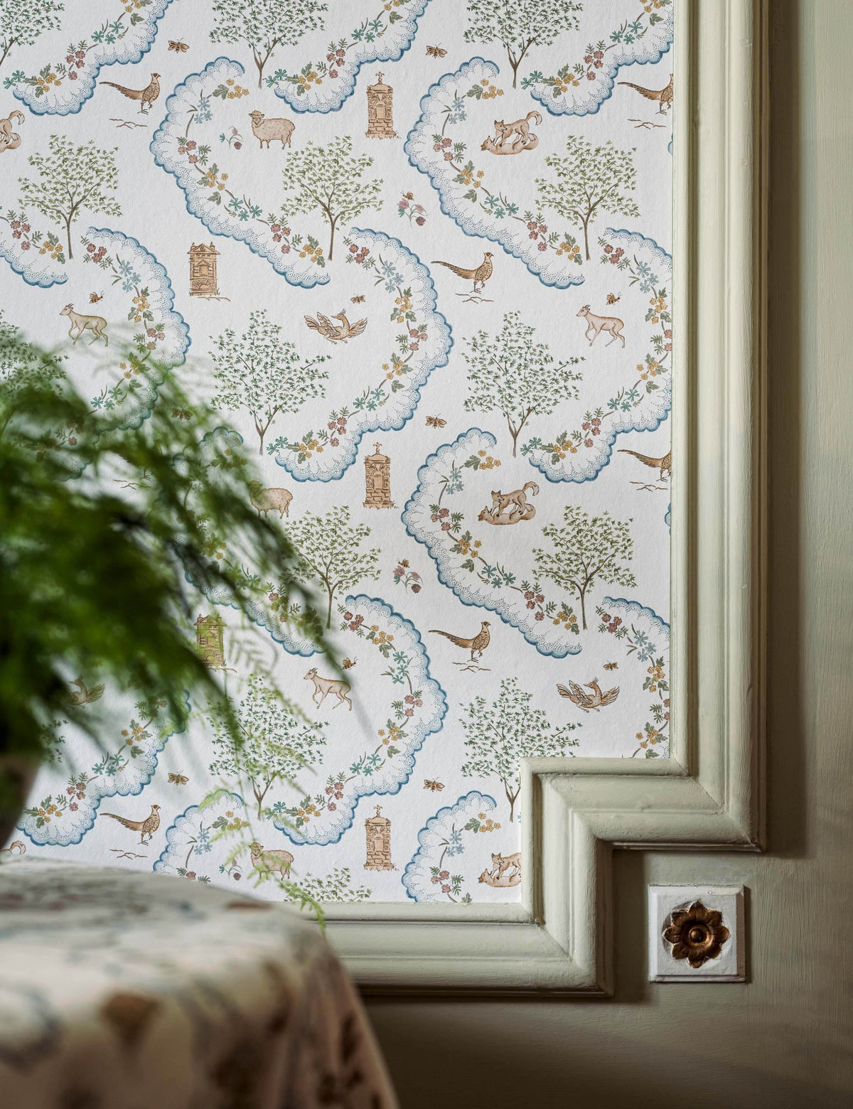 Wildflower Meadow Wallpaper by Sanderson
