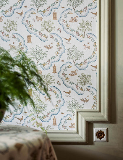Wildflower Meadow Wallpaper by Sanderson