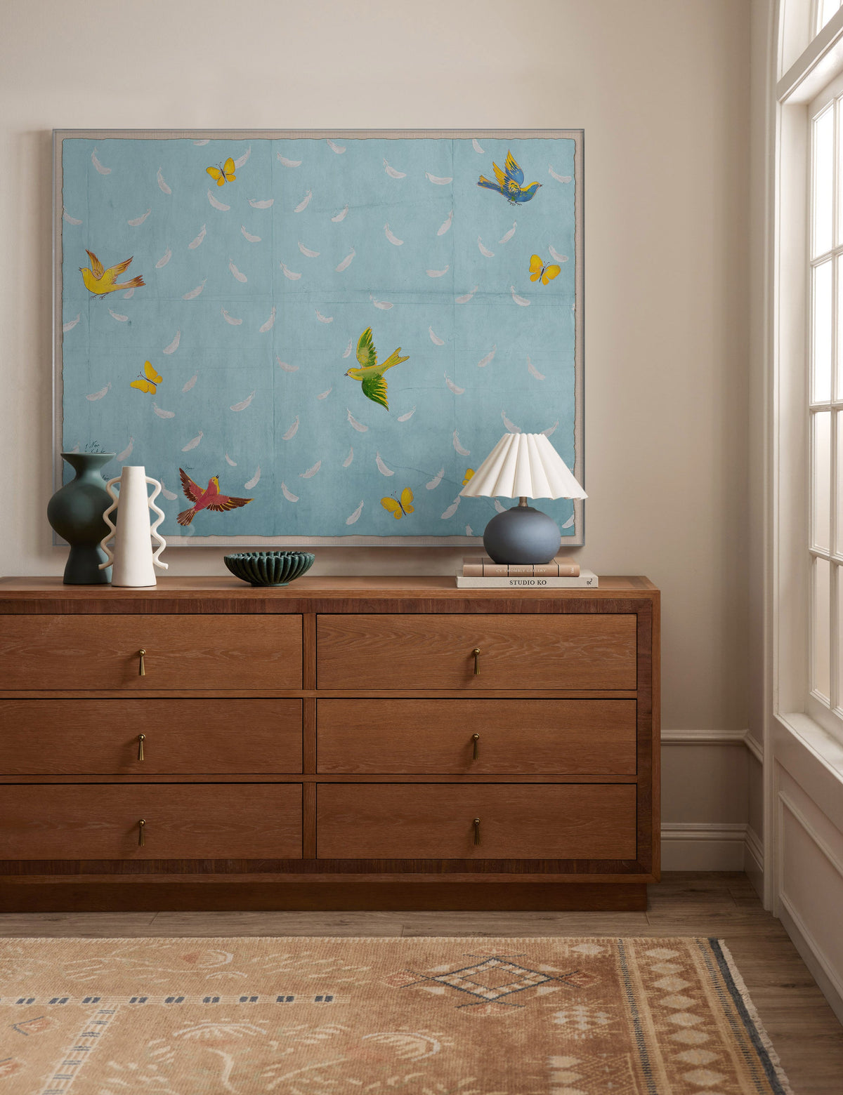 Feathers Print by Paule Marrot