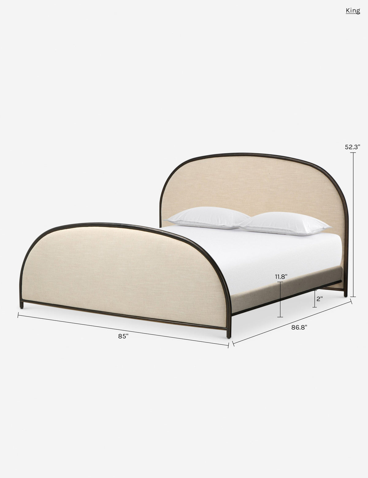 Elif Platform Bed