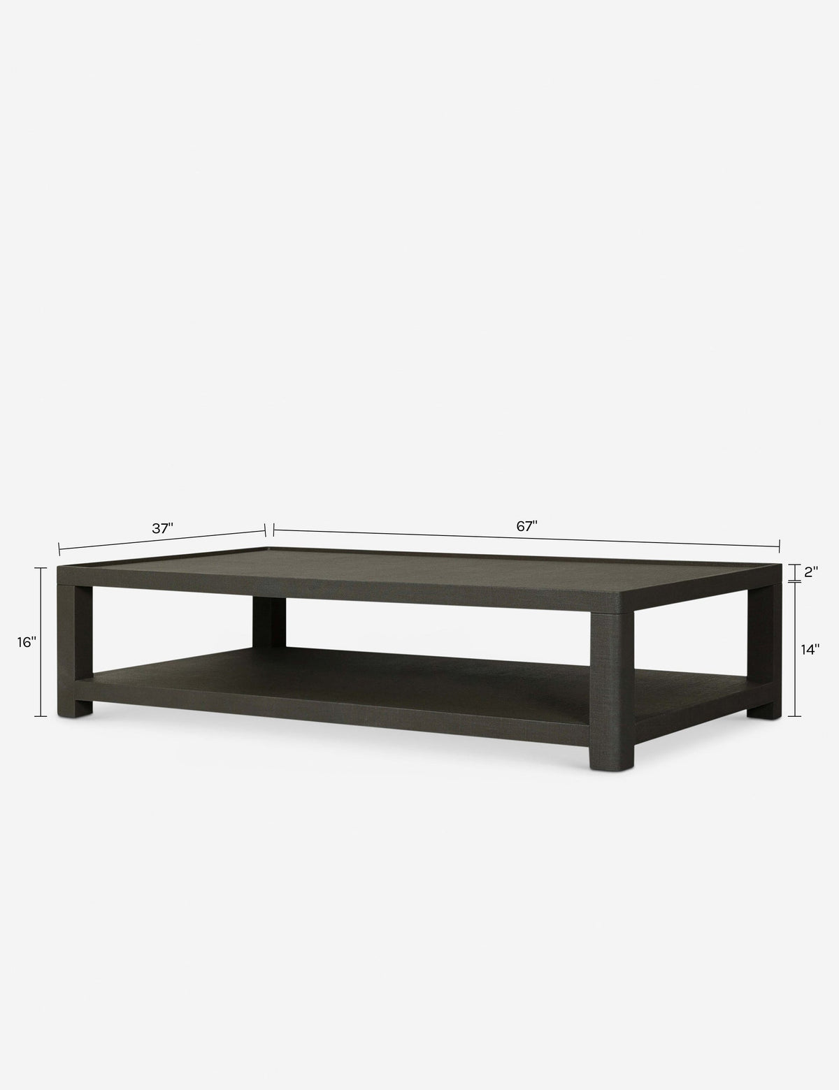 Sasha Coffee Table by Amber Lewis x Four Hands