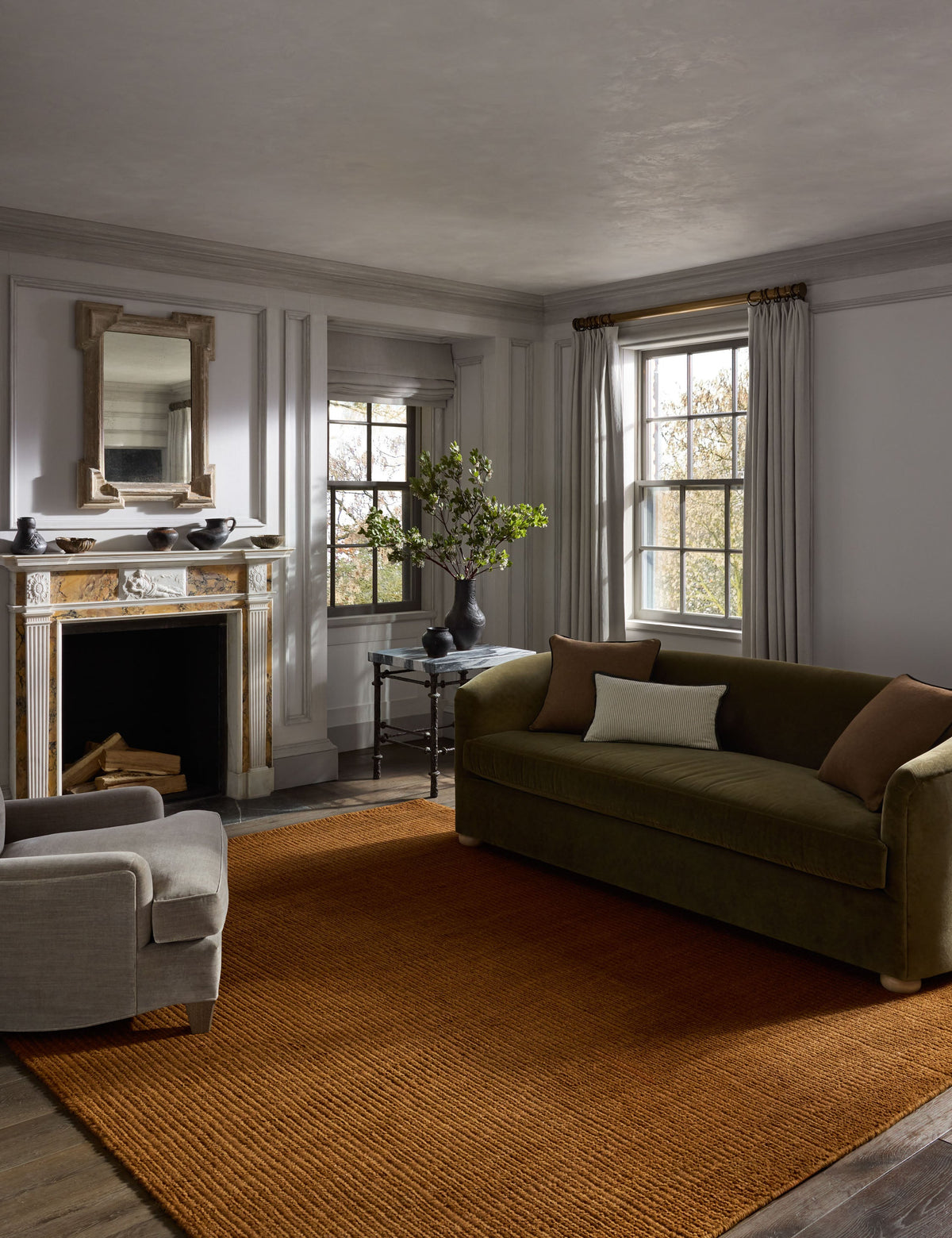 Greenwich Hand-Loomed Wool-Blend Rug by Jeremiah Brent x Loloi
