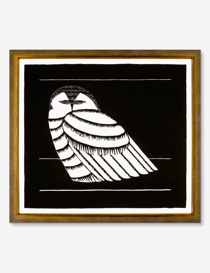 Snowy Owl Print by Mesquita