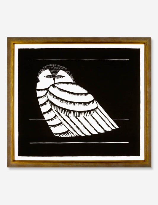 Snowy Owl Print by Mesquita