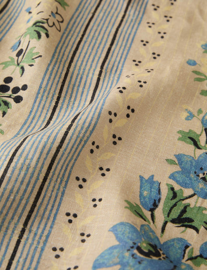 Golden Linen Tablecloth by Heidi Caillier