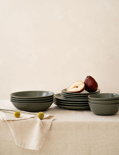 Heritage Stoneware Dinnerware by Hamkke