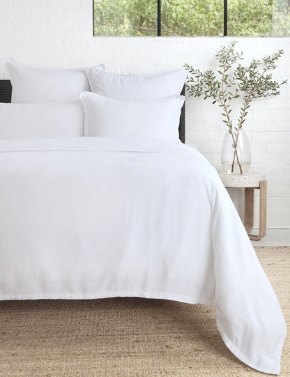Georgie Bamboo Linen Sham by Pom Pom at Home