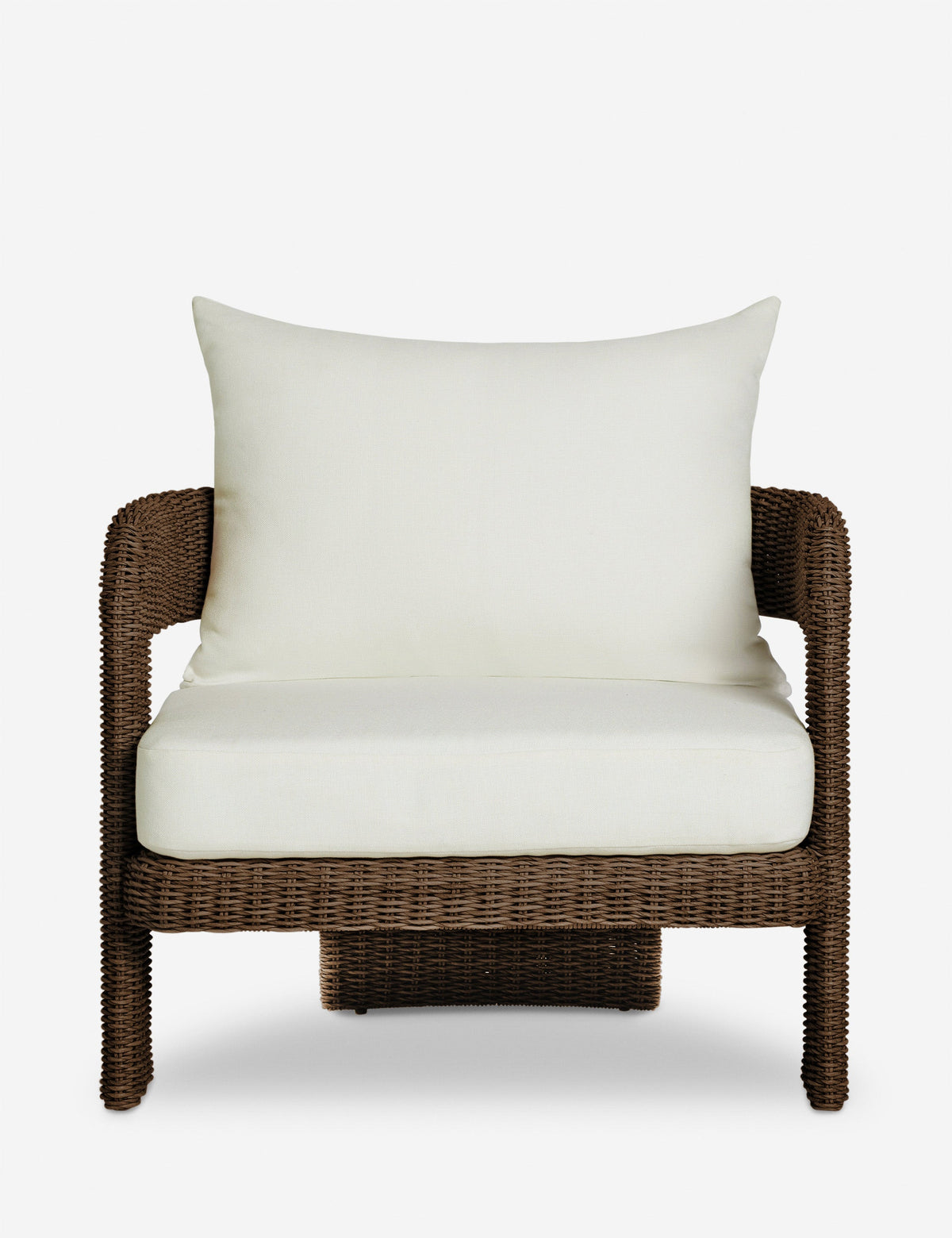 Hadler Outdoor Accent Chair, Ivory
