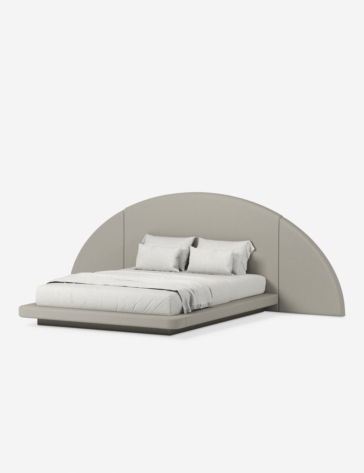 Hendrix Half Moon Bed by Button Atelier x Co.House Designs