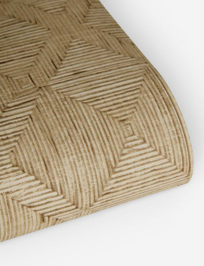 Hoffmann Faux Sisal Textured Peel + Stick Wallpaper by Jeremiah Brent