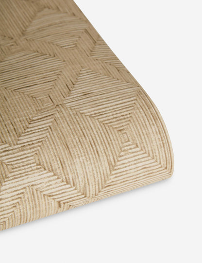 Hoffmann Faux Sisal Textured Peel + Stick Wallpaper by Jeremiah Brent
