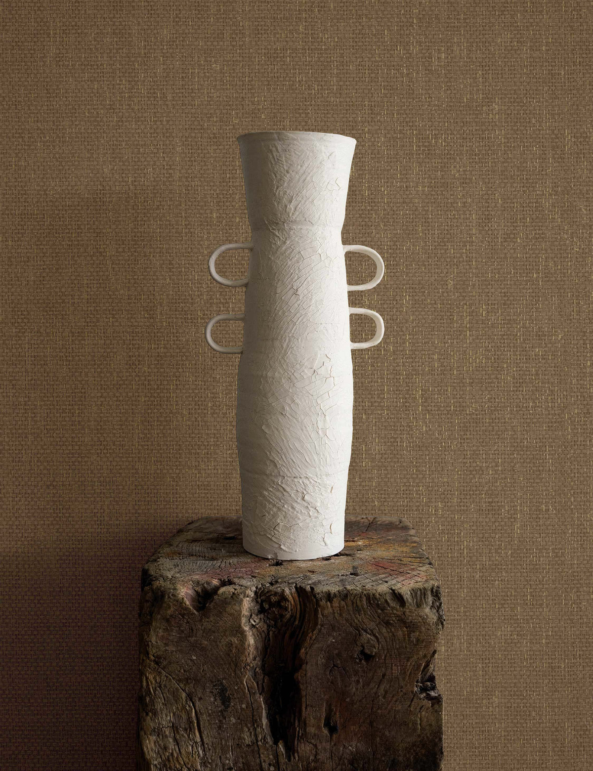 Faux Grasscloth Primitivo Textured Peel + Stick Wallpaper by Jeremiah Brent