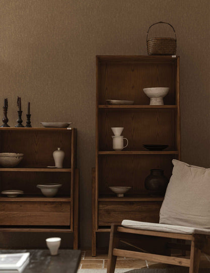 Faux Grasscloth Primitivo Textured Peel + Stick Wallpaper by Jeremiah Brent