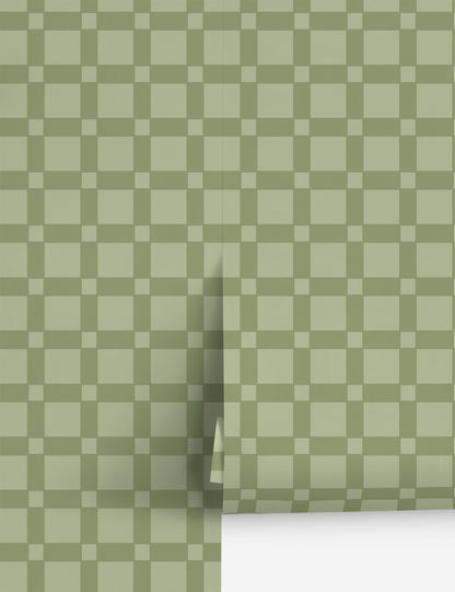 Janae Checkered Wallpaper