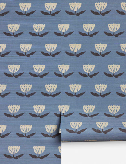 Janna Grasscloth Wallpaper by Sarah Sherman Samuel