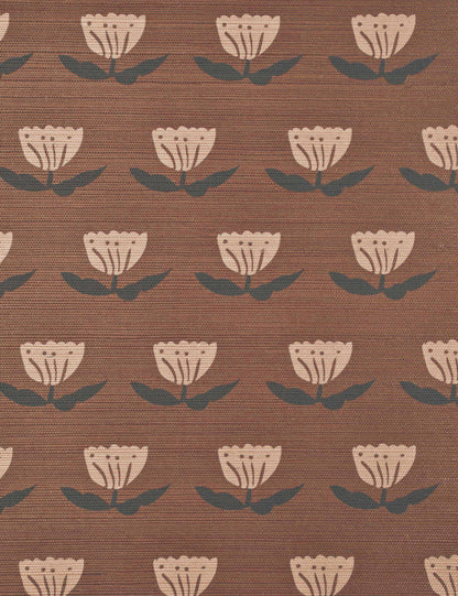 Janna Grasscloth Wallpaper by Sarah Sherman Samuel
