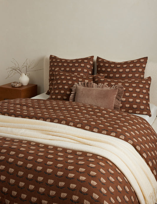 Janna European Flax Linen® Duvet Cover By Sarah Sherman Samuel