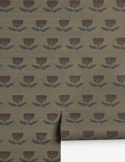 Janna Grasscloth Wallpaper by Sarah Sherman Samuel
