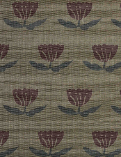 Janna Grasscloth Wallpaper by Sarah Sherman Samuel