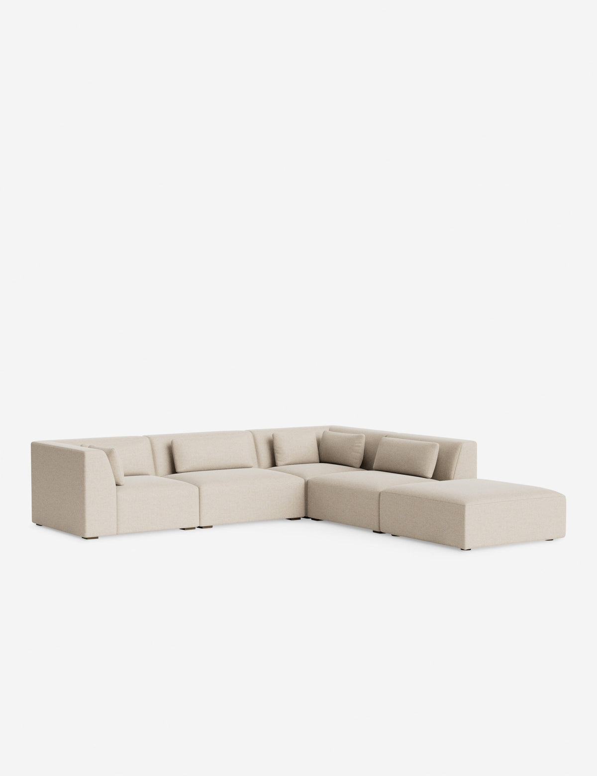 Koh Modular Sectional Sofa With Ottoman