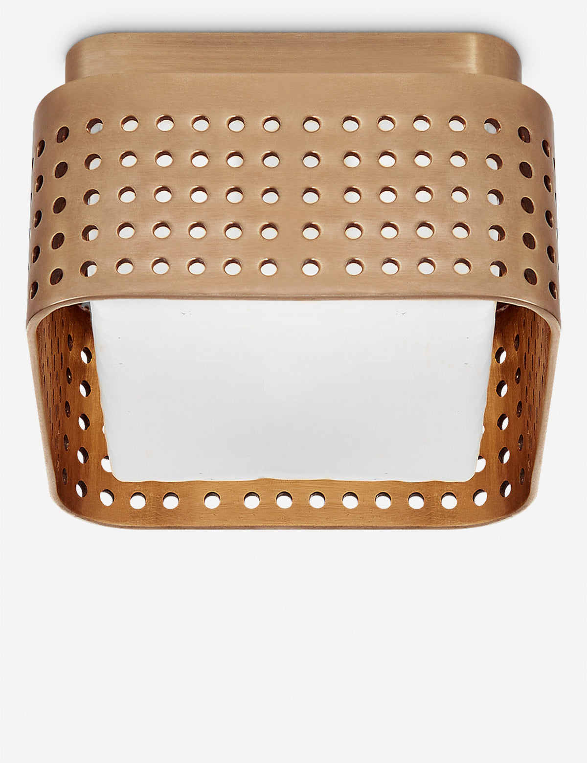 Precision Solitaire Square Mini Flush Mount Light by Kelly Wearstler