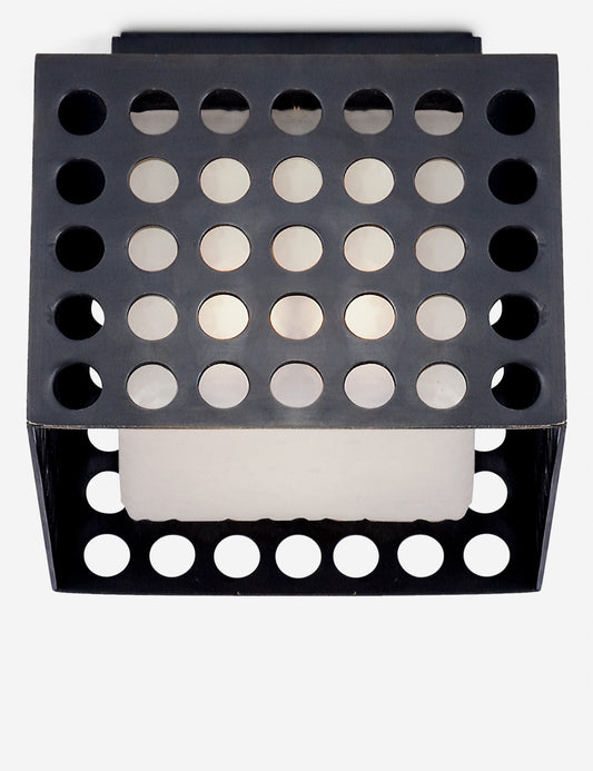 Precision Square Mini Flush Mount Light by Kelly Wearstler