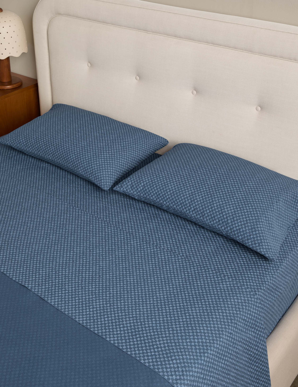 Kuvio Linen Cotton Sheet Set by Sarah Sherman Samuel