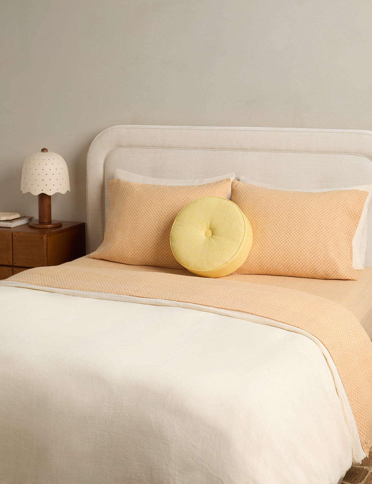 Kuvio Linen Cotton Sheet Set by Sarah Sherman Samuel
