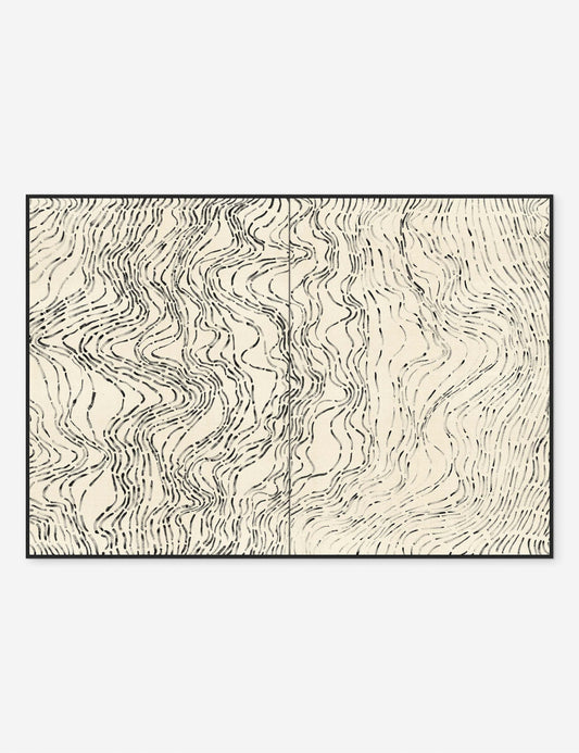 Topographic Tracks Wall Art