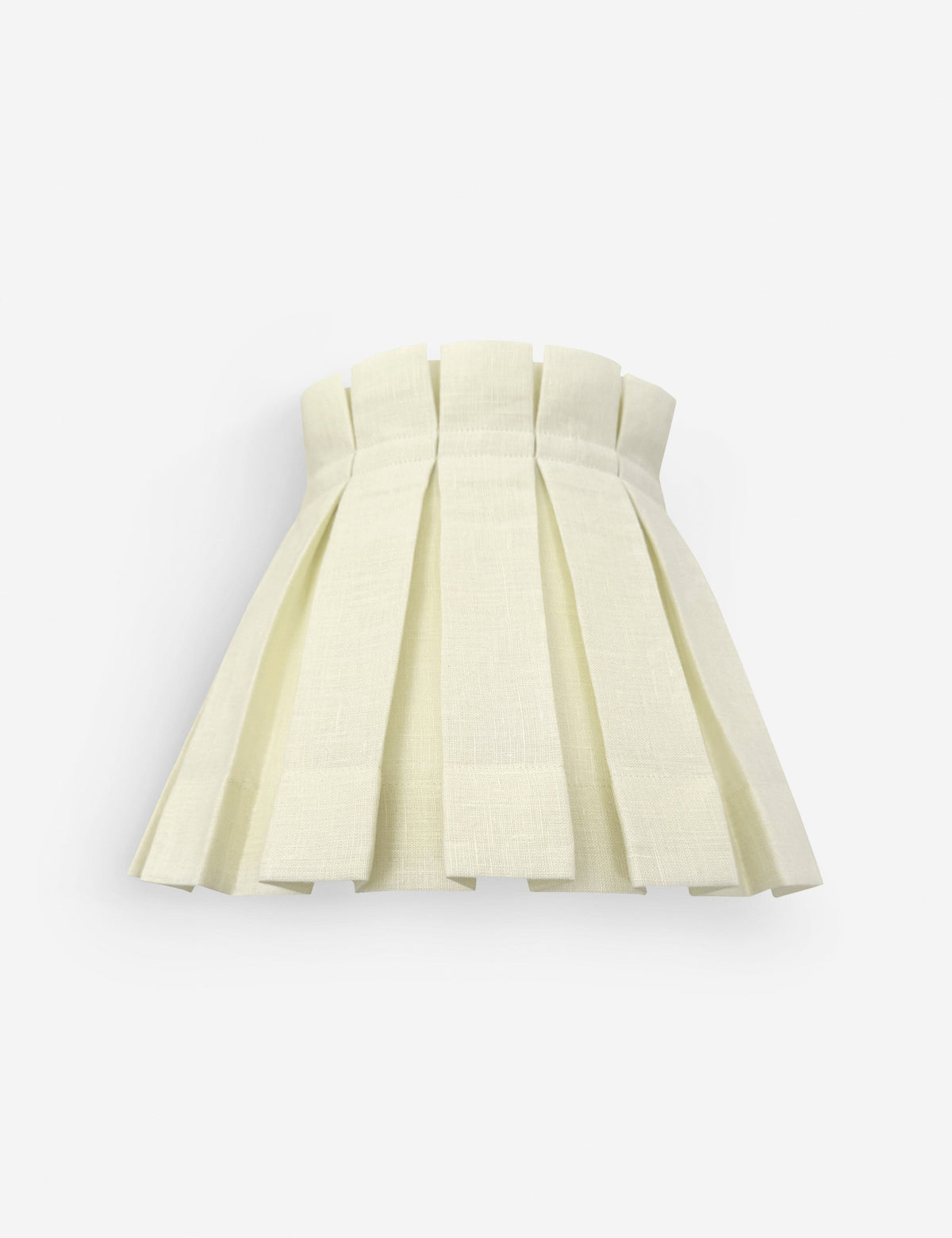 Solid Classic Box Pleat Lampshade by Cielle Home