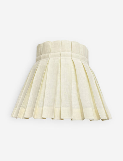 Solid Classic Box Pleat Lampshade by Cielle Home