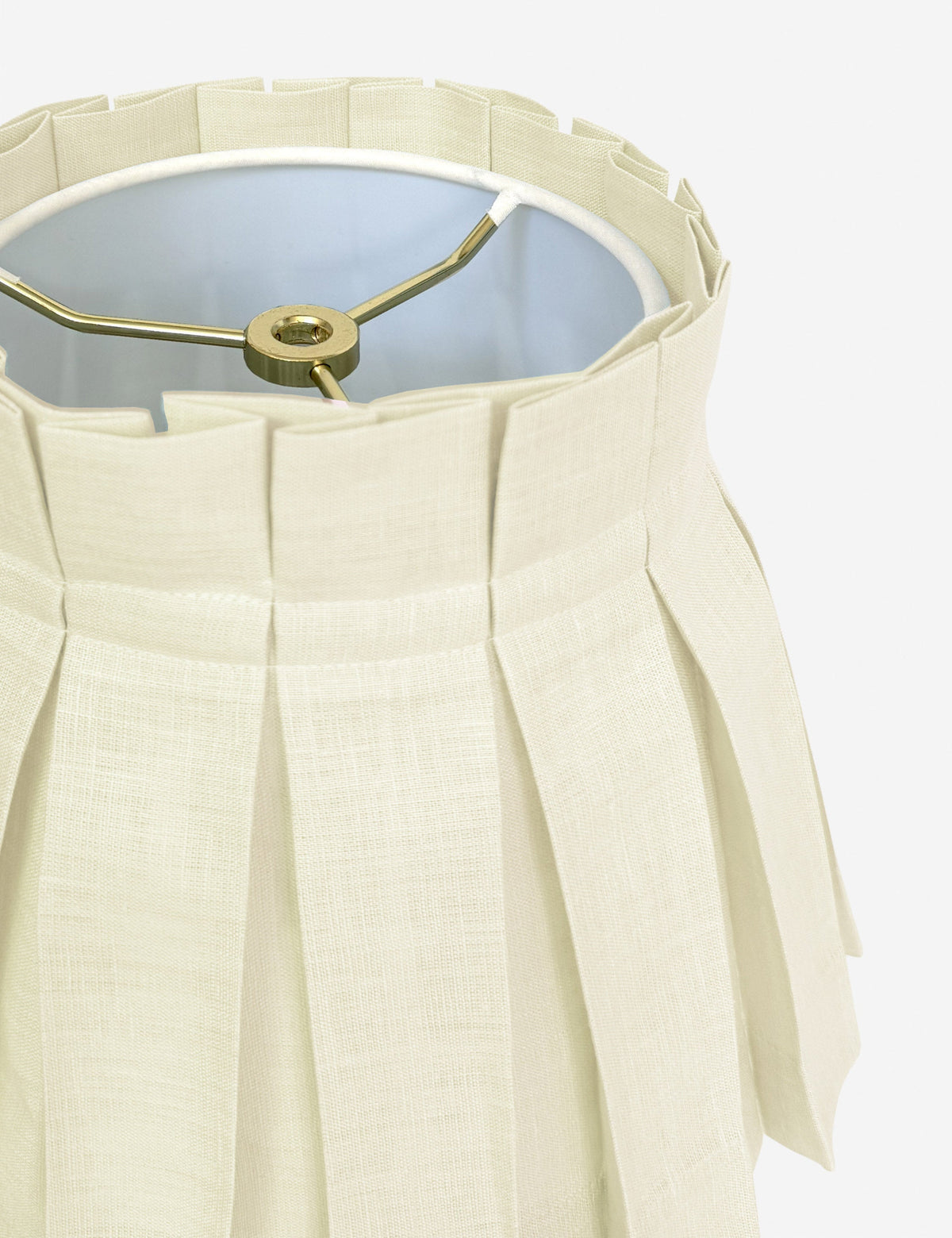 Solid Classic Box Pleat Lampshade by Cielle Home