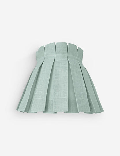 Solid Classic Box Pleat Lampshade by Cielle Home