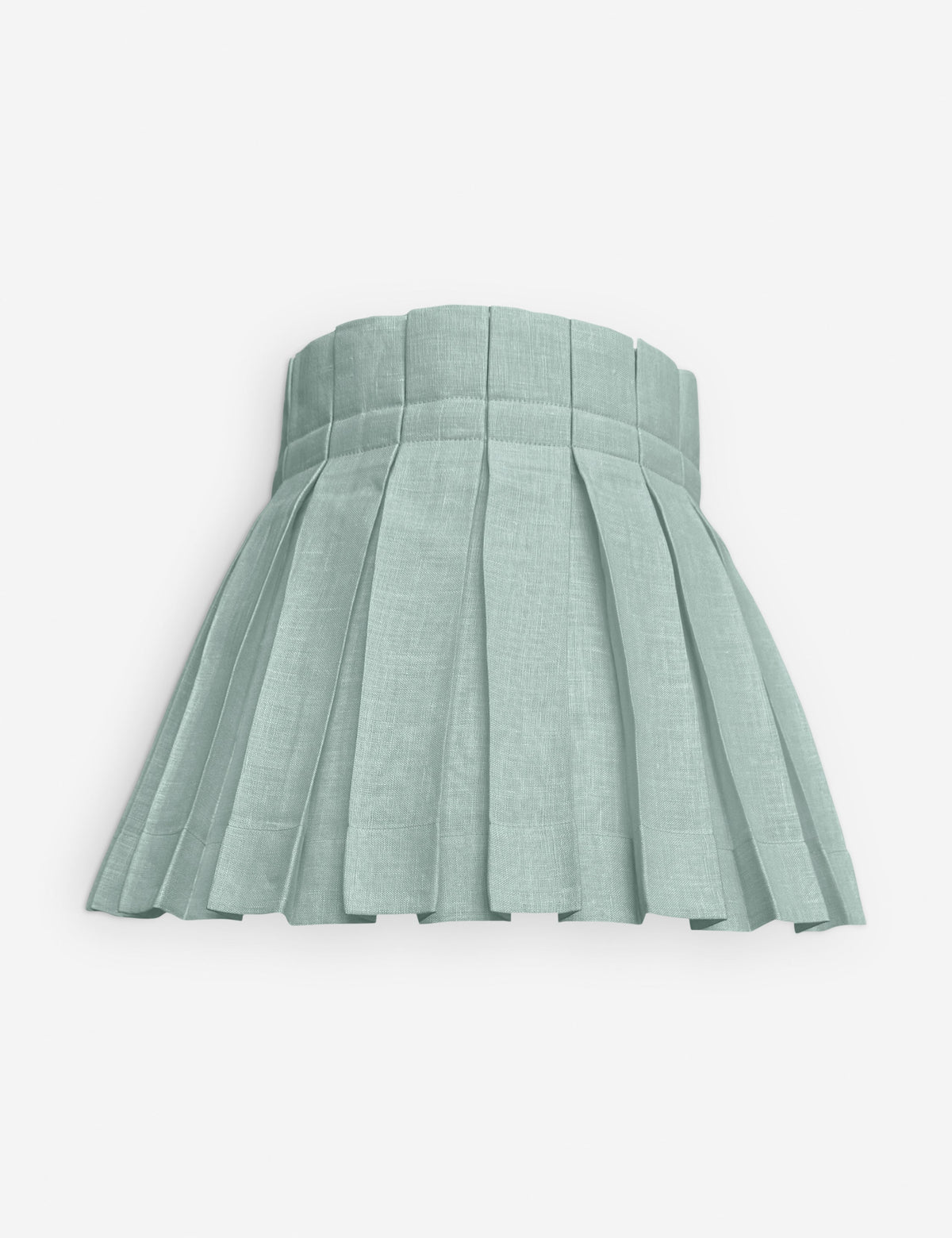 Solid Classic Box Pleat Lampshade by Cielle Home