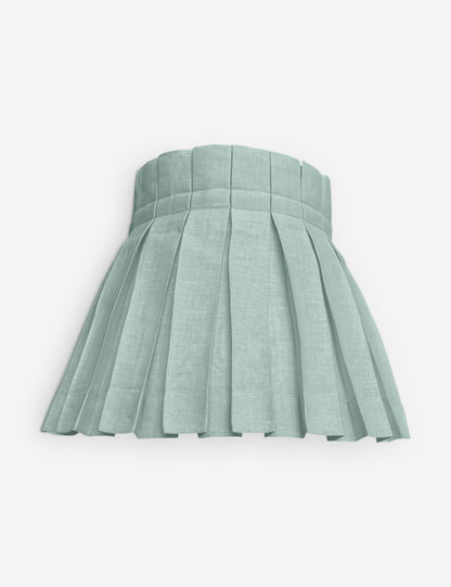 Solid Classic Box Pleat Lampshade by Cielle Home
