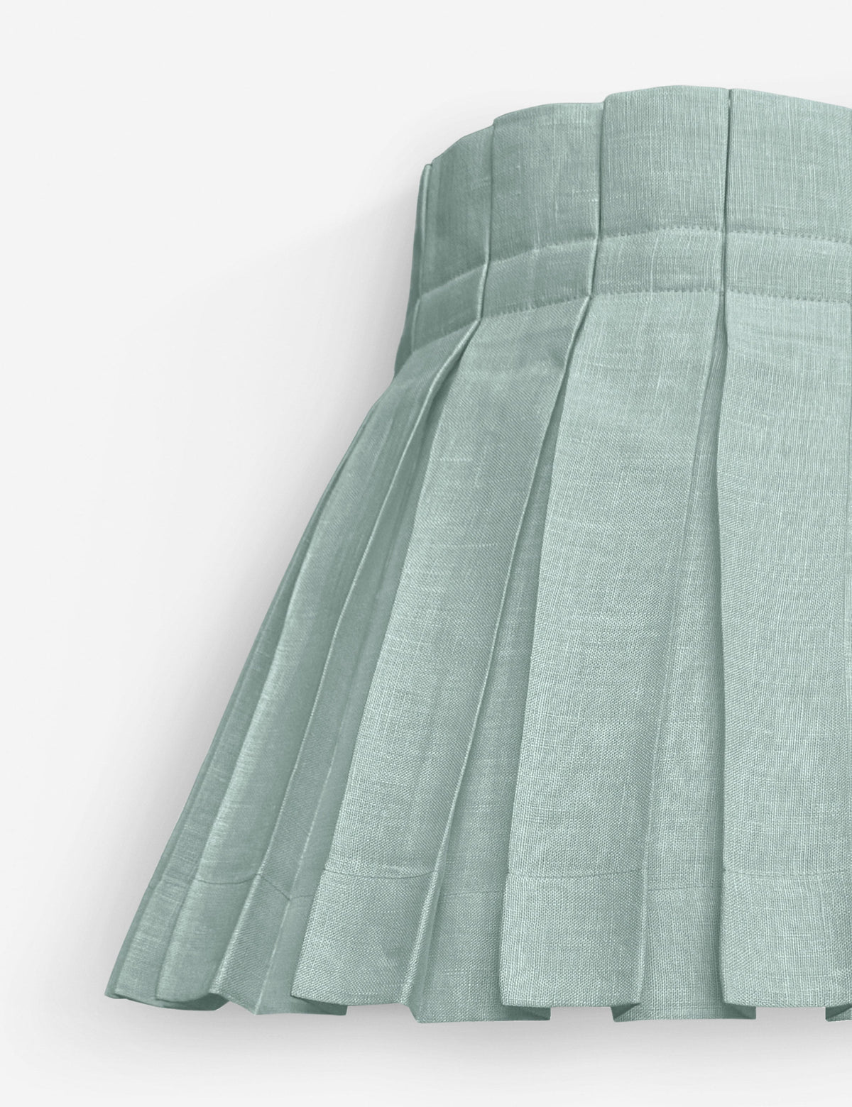 Solid Classic Box Pleat Lampshade by Cielle Home