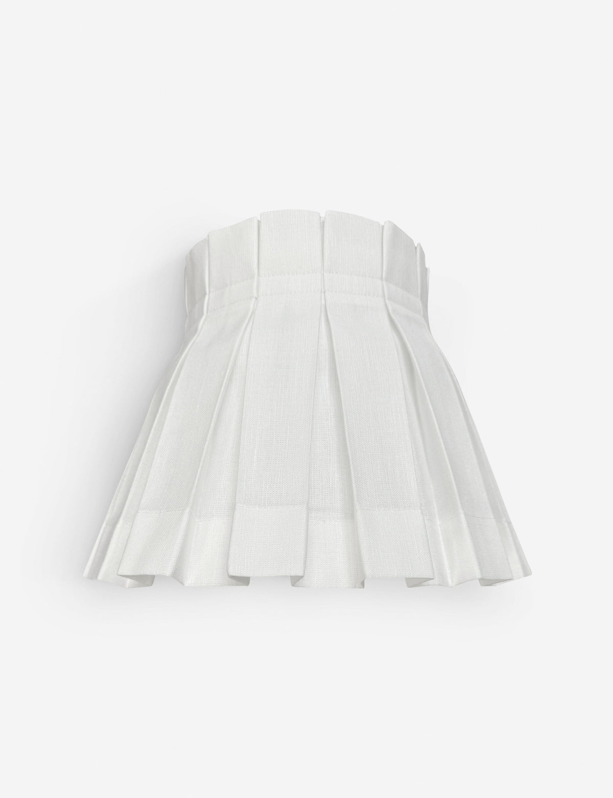Solid Classic Box Pleat Lampshade by Cielle Home