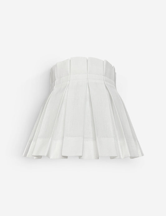 Solid Classic Box Pleat Lampshade by Cielle Home