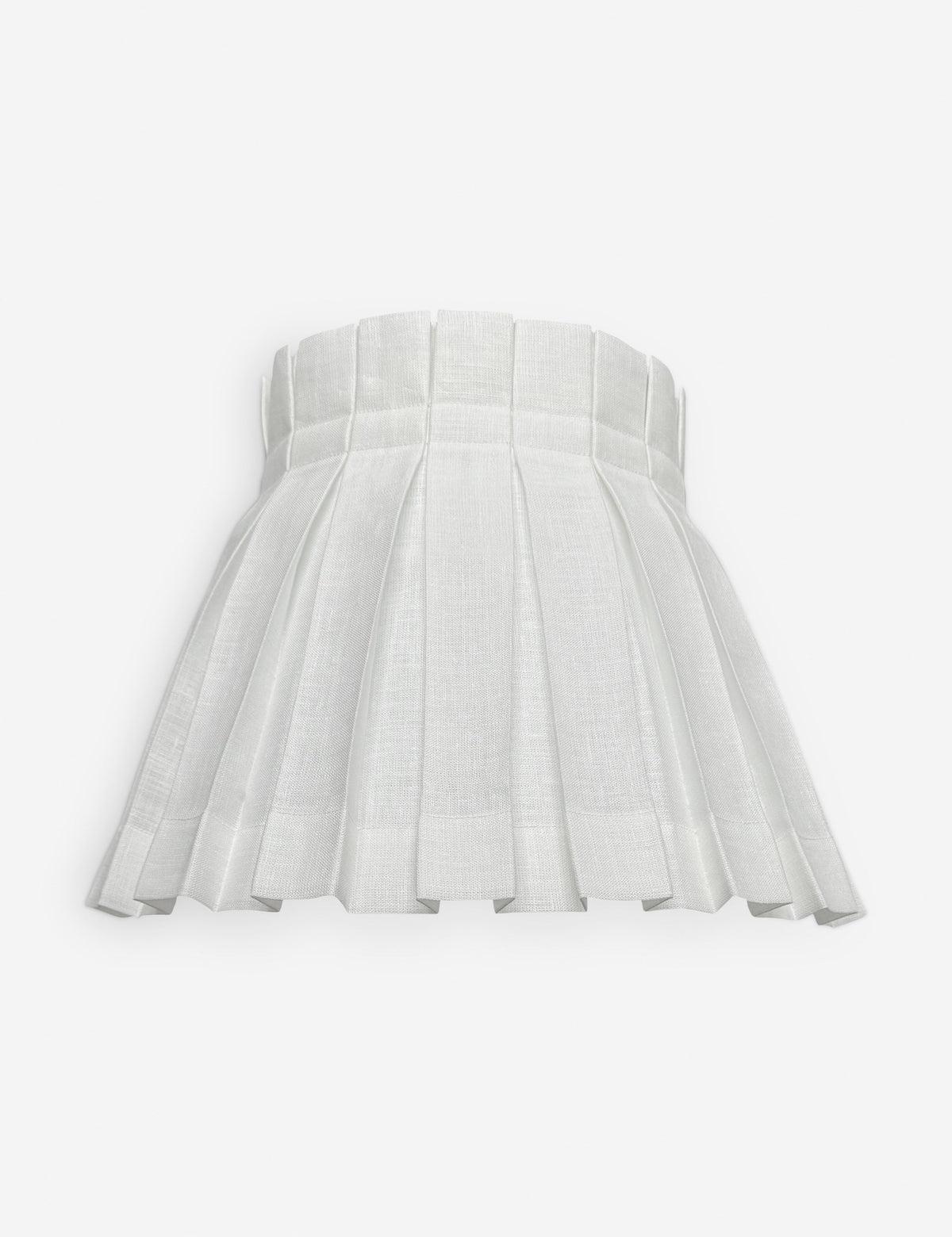 Solid Classic Box Pleat Lampshade by Cielle Home